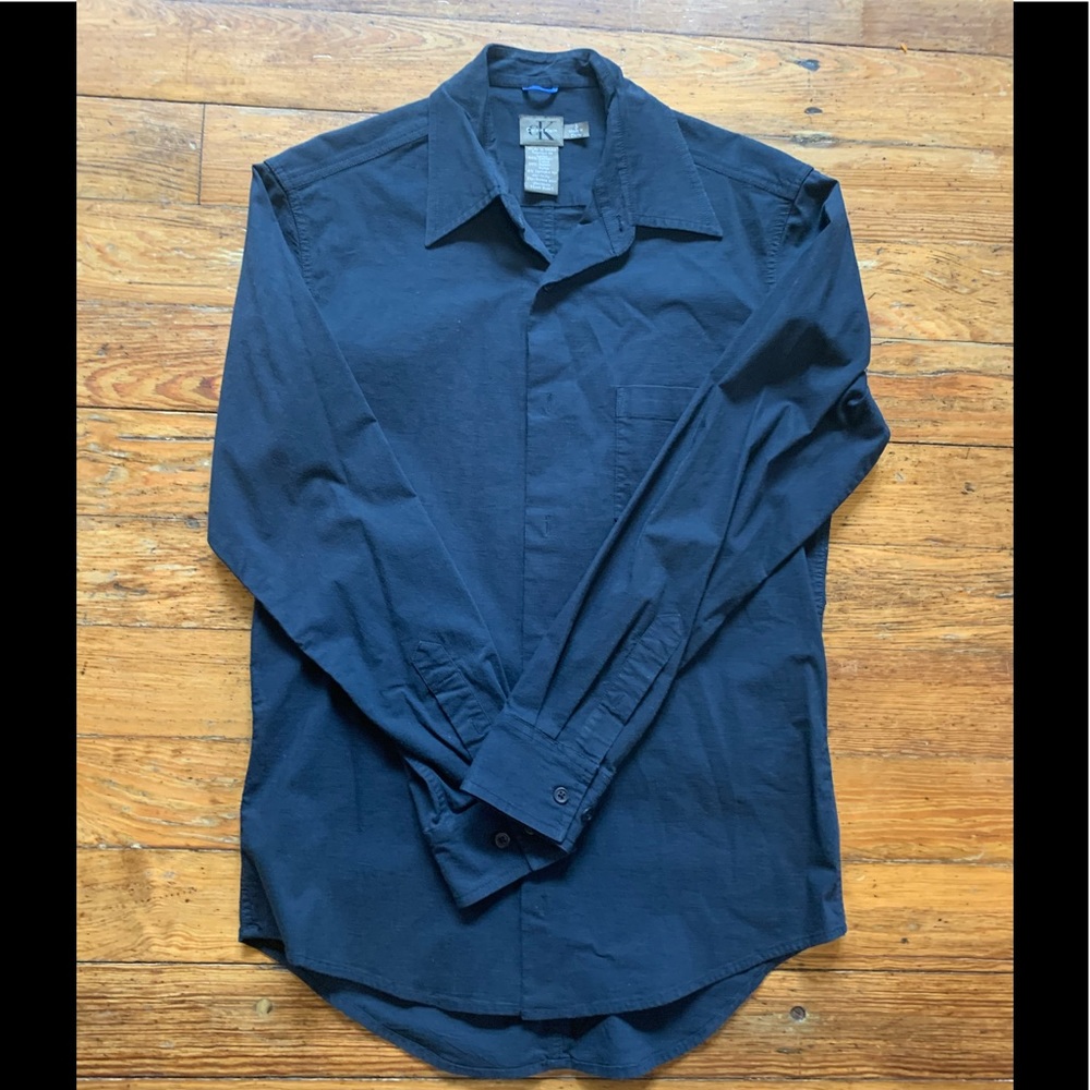 Men’s Calvin Klein Ling-sleeved Dress shirt